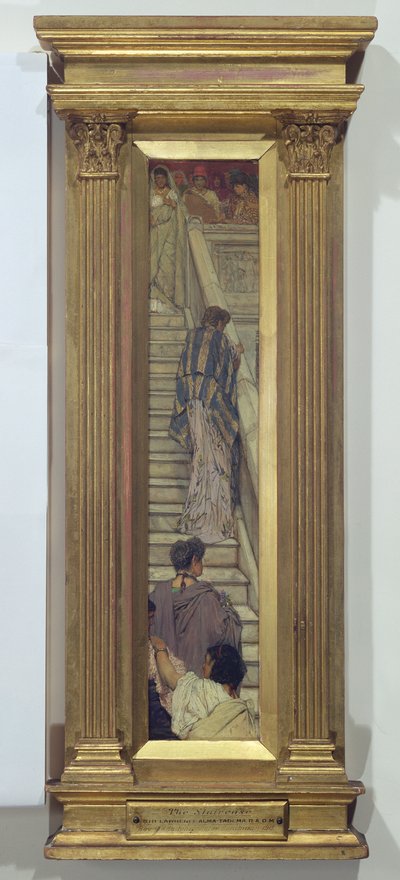 A Staircase, 1870 by Lawrence Alma Tadema